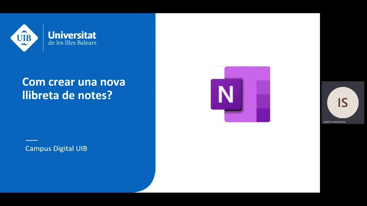 Com crear una nova llibreta de notes?