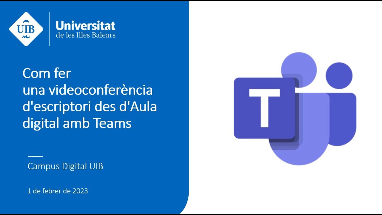 Comparteix continguts amb Teams