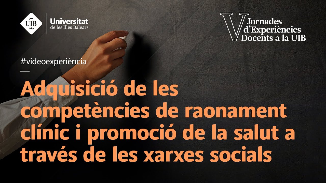 Adquisició de competències de raonament clínic i promoció de la salut a través de les xarxes socials