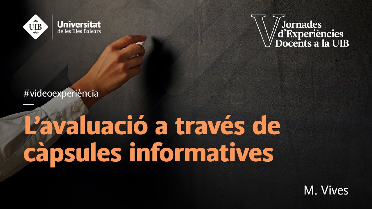 L'avaluació a través de les càpsules informatives