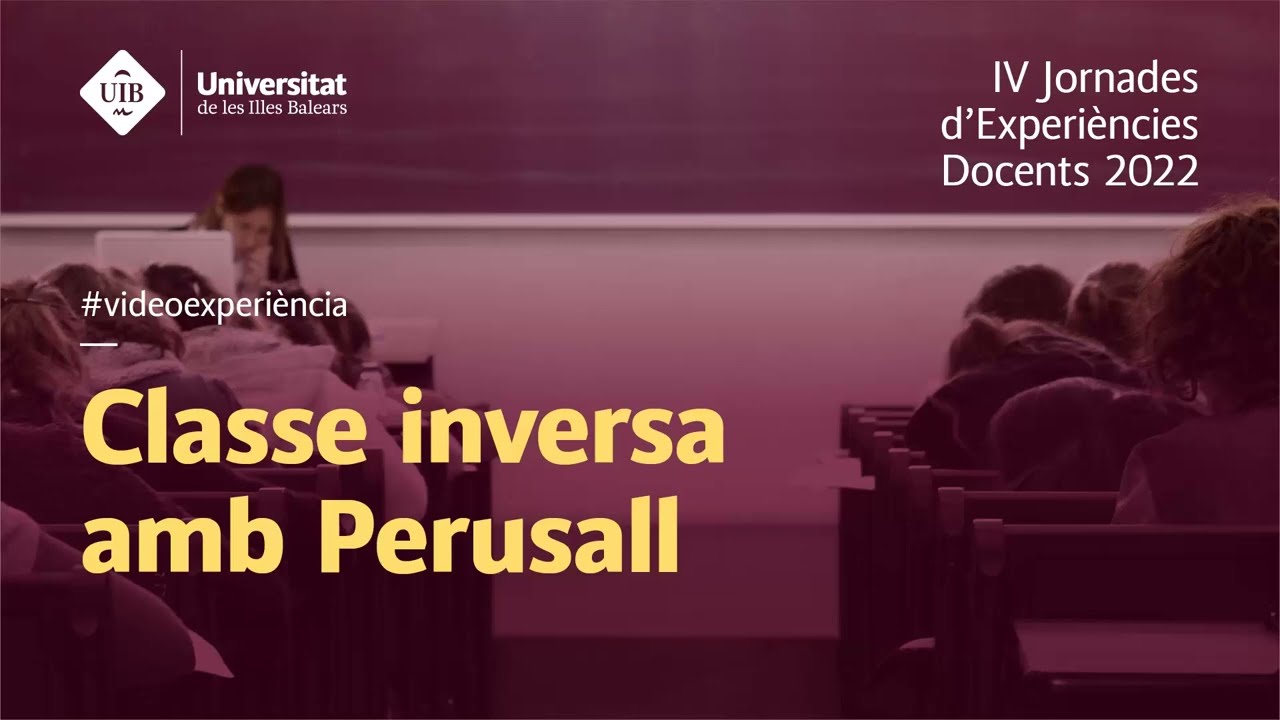 Classe inversa amb Perusall