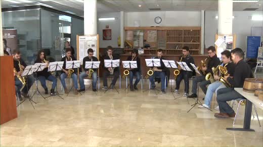 Nadales al campus: Nadales tradicionals en versió per a saxòfon