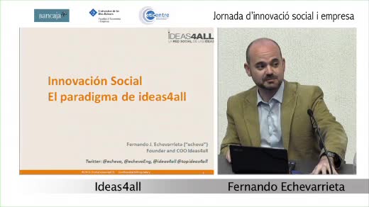 Jornada d'innovació social i empresa:  Ideas4all