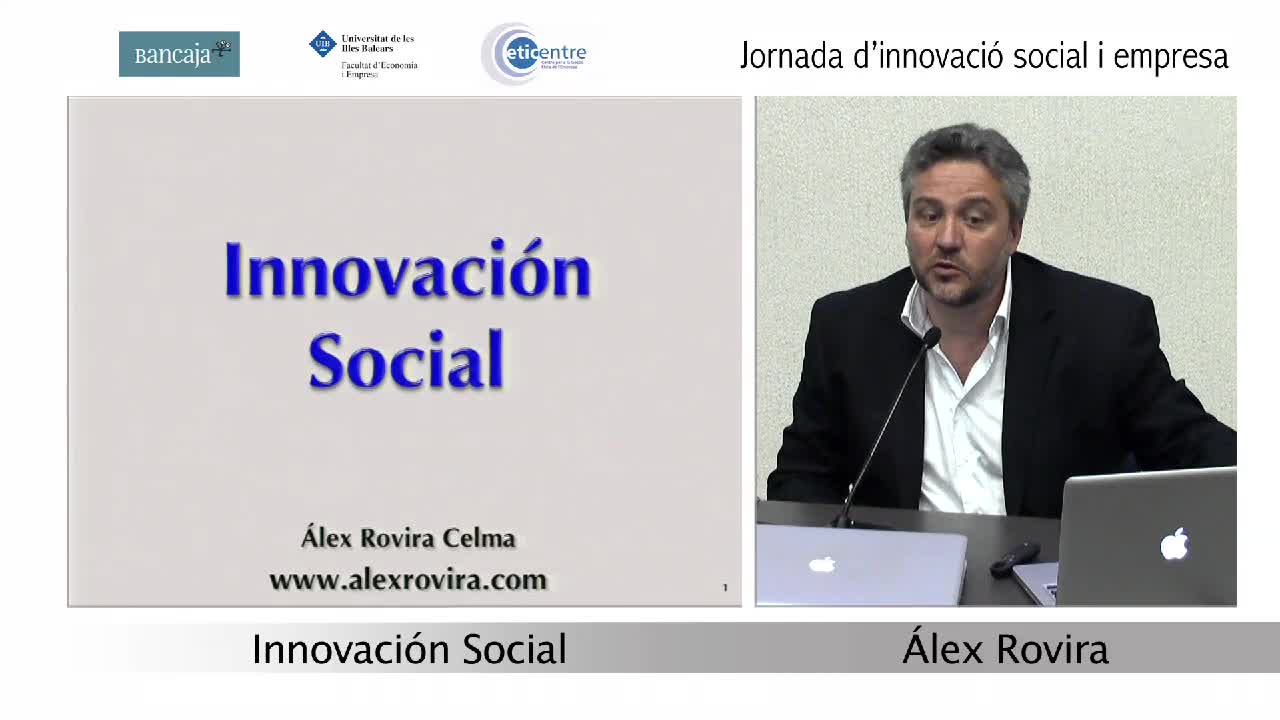 Jornada d'innovació social i empresa: Álex Rovira