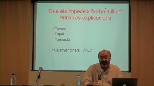 Conferència de Xavier Giró 