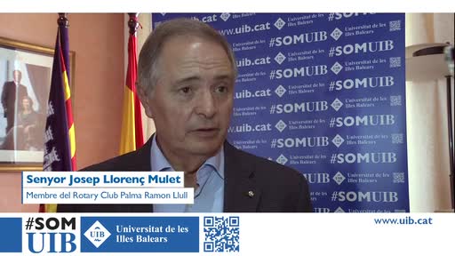 El Club Rotary Palma Ramon Llull concedirà quatre ajuts de matrícula als estudiants de la UIB