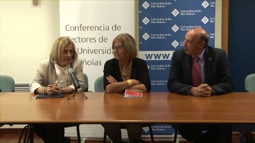 Roda informativa: la UIB acull tots els rectors de les universitats espanyoles