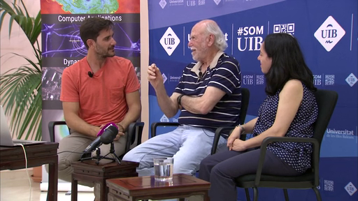 Entrevista amb Barry Barish i Alicia Sintes a càrrec de Javier Santaolalla