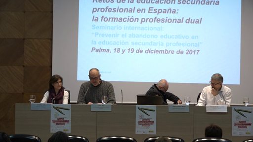 Prevenir l'abandonament educatiu en l'Educació Secundària Professional. Taula rodona. 