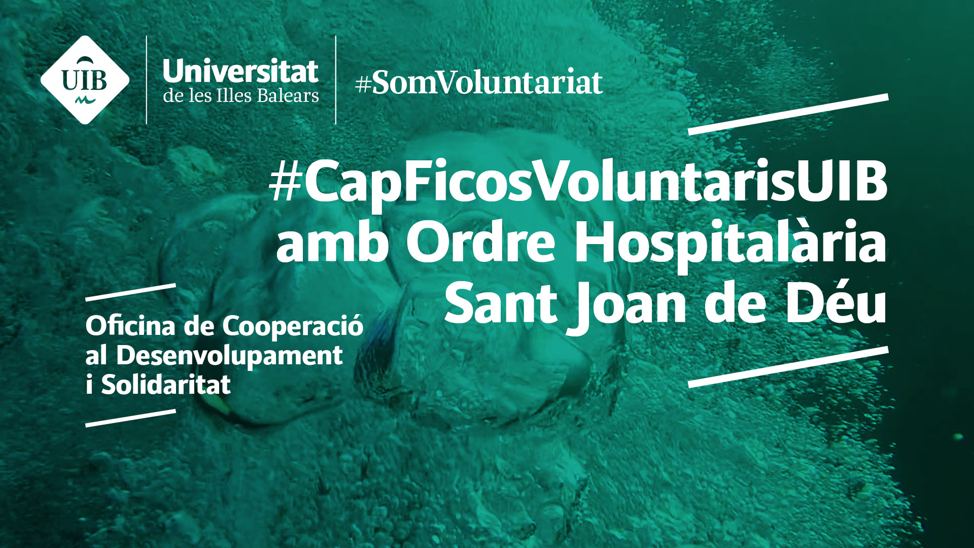 CapFicosVoluntarisUIB amb Ordre Hospitalària Sant Joan de Déu