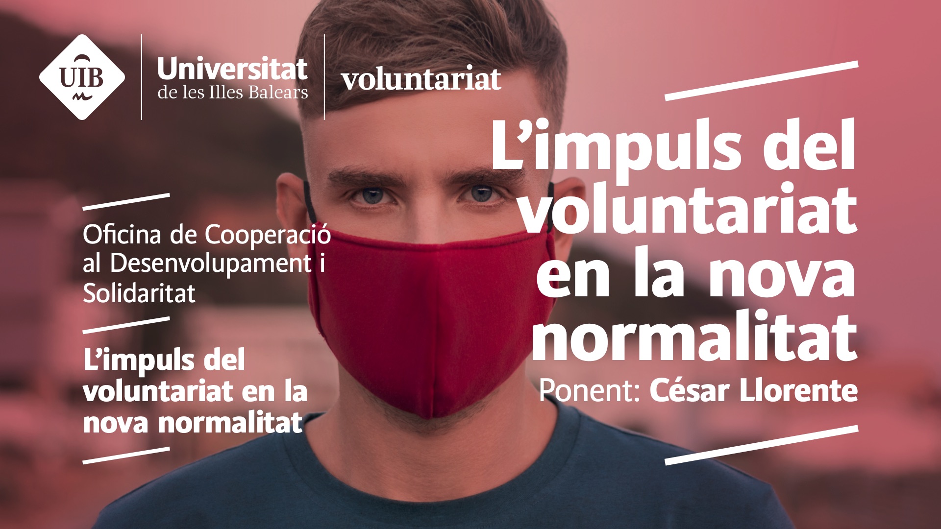 L?impuls del voluntariat en la nova normalitat