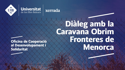 Diàleg amb la Caravana Obrim Fronteres de Menorca