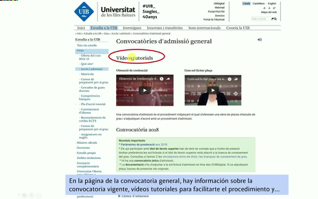 Servei d'Alumnes i Gestió Acadèmica.¿Cómo formalizar la solicitud de admisión general a grado?