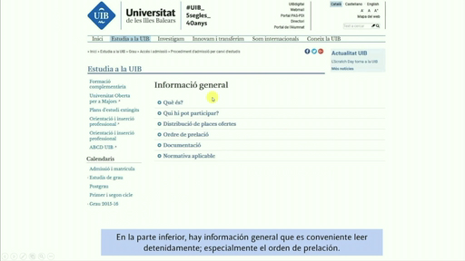 Servei d'Alumnes i Gestió Acadèmica.Com sol·licitar plaça als estudis de grau per canvi d'estudis o universitat?