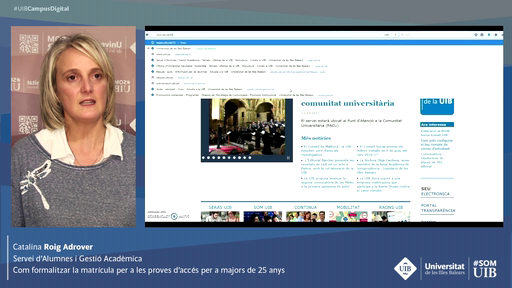 Servei d'Alumnes i Gestió Acadèmica.Com formalitzar la matrícula per a les proves d'accés per a majors de 25 anys
