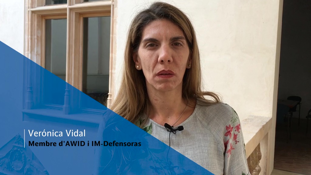 Campanya Juntes ens protegim de l'OCDS . Testimoni de Verónica Vidal