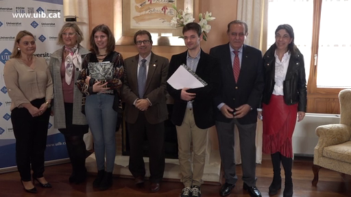 El Rotary Club Palma Juníper Serra premia dos alumnes de la UIB