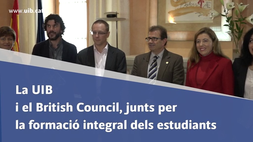 Els alumnes de la UIB podran fer pràctiques al British Council