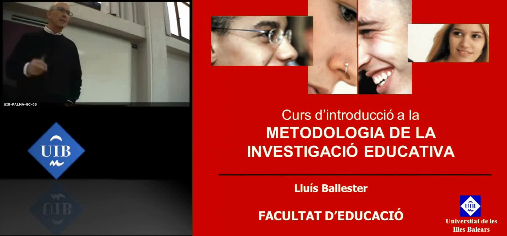 Seminari de treball fi de Grau de Mestre. Lluís ballester