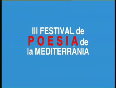 III Festival de poesia de la mediterrànea